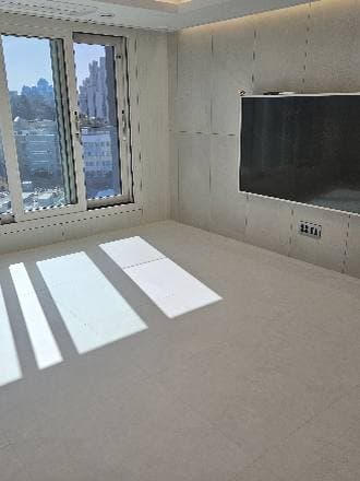 화이트크림마블 층간소음 시공매트 800 고객 시공 사진